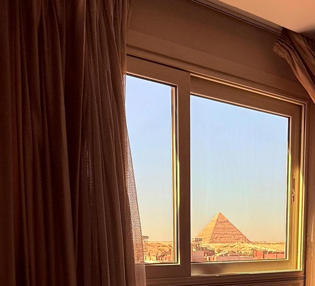 Topaz Pyramids View Inn Kafret el-Gabal المظهر الخارجي الصورة